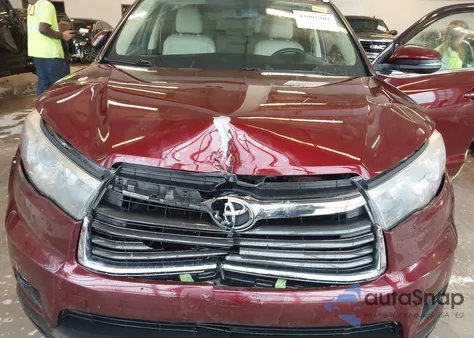 2015 Toyota Highlander Xle V6 из США, поврежденный, VIN 5TDKKRFH1FS045071